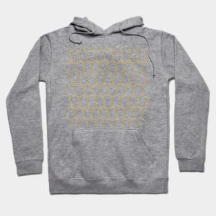 Honeycomb gold Hoodie